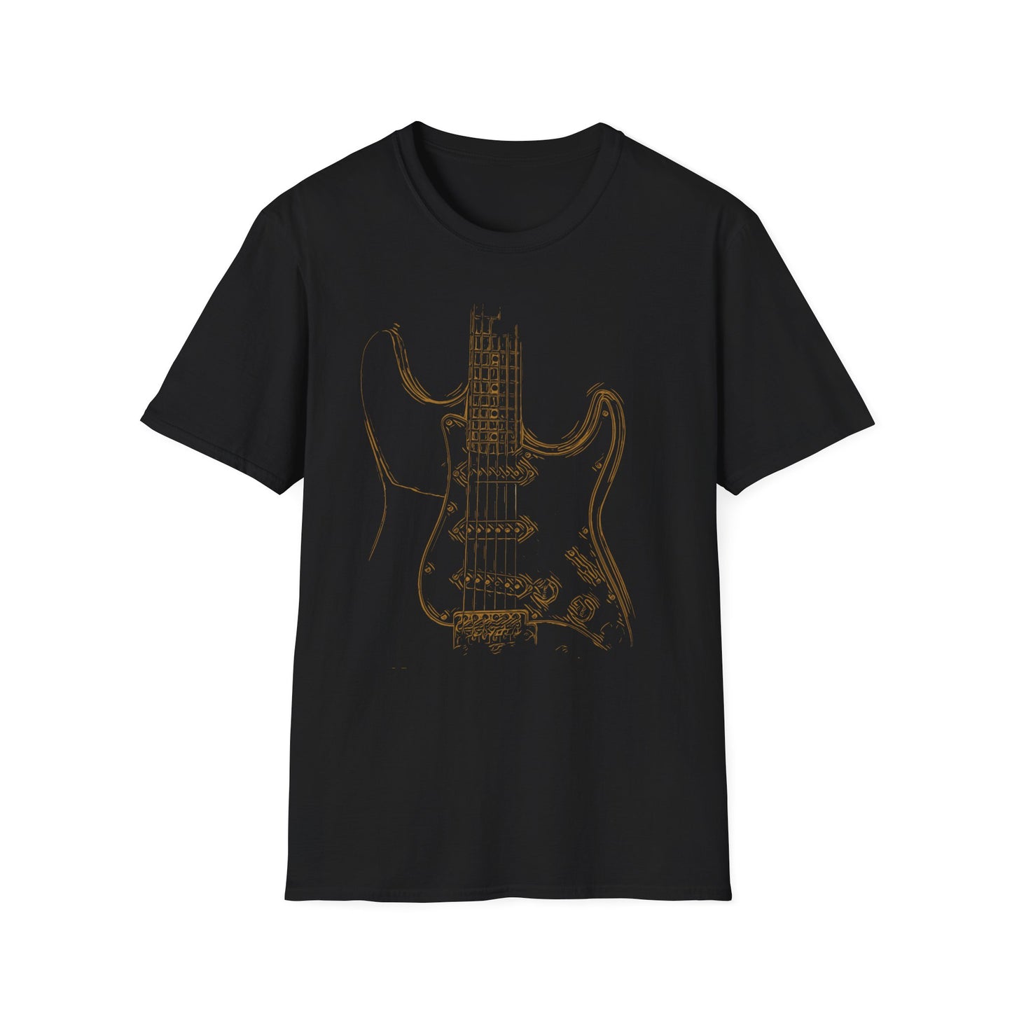 Electric Guitar Outline