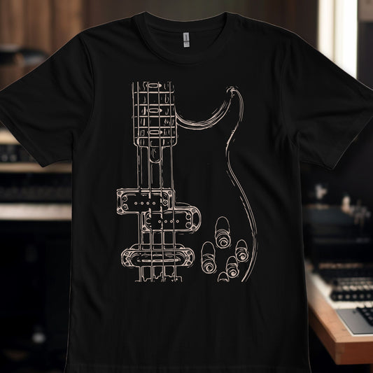 Bass Guitar Outline
