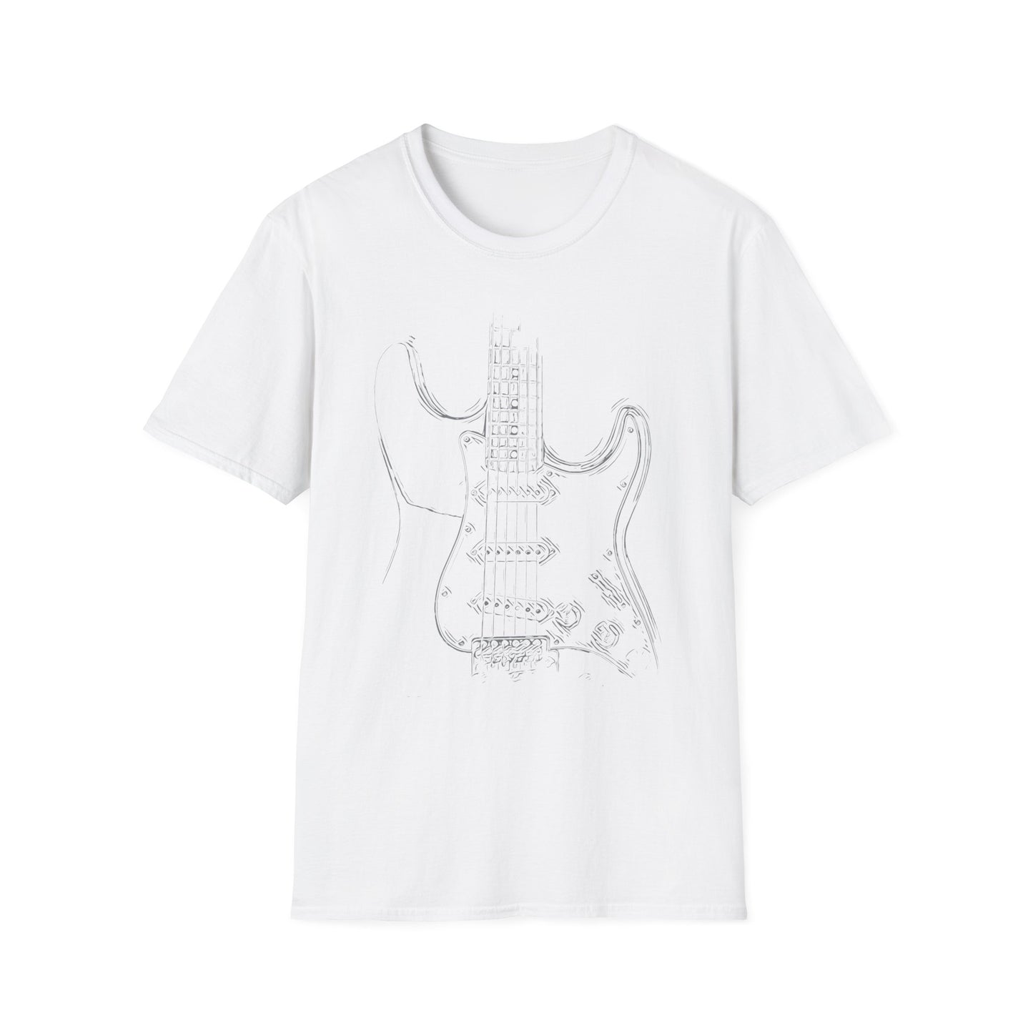Electric Guitar Outline