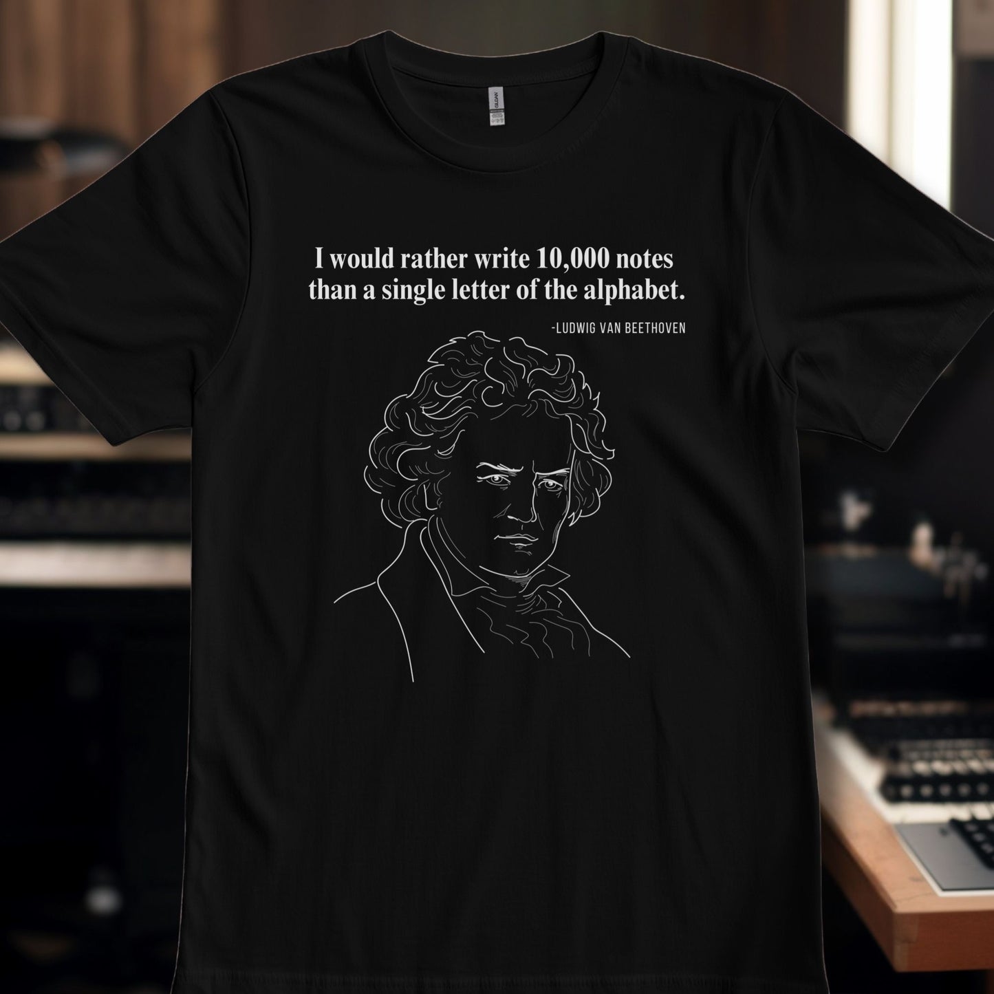 Beethoven Quote - A thousand Notes