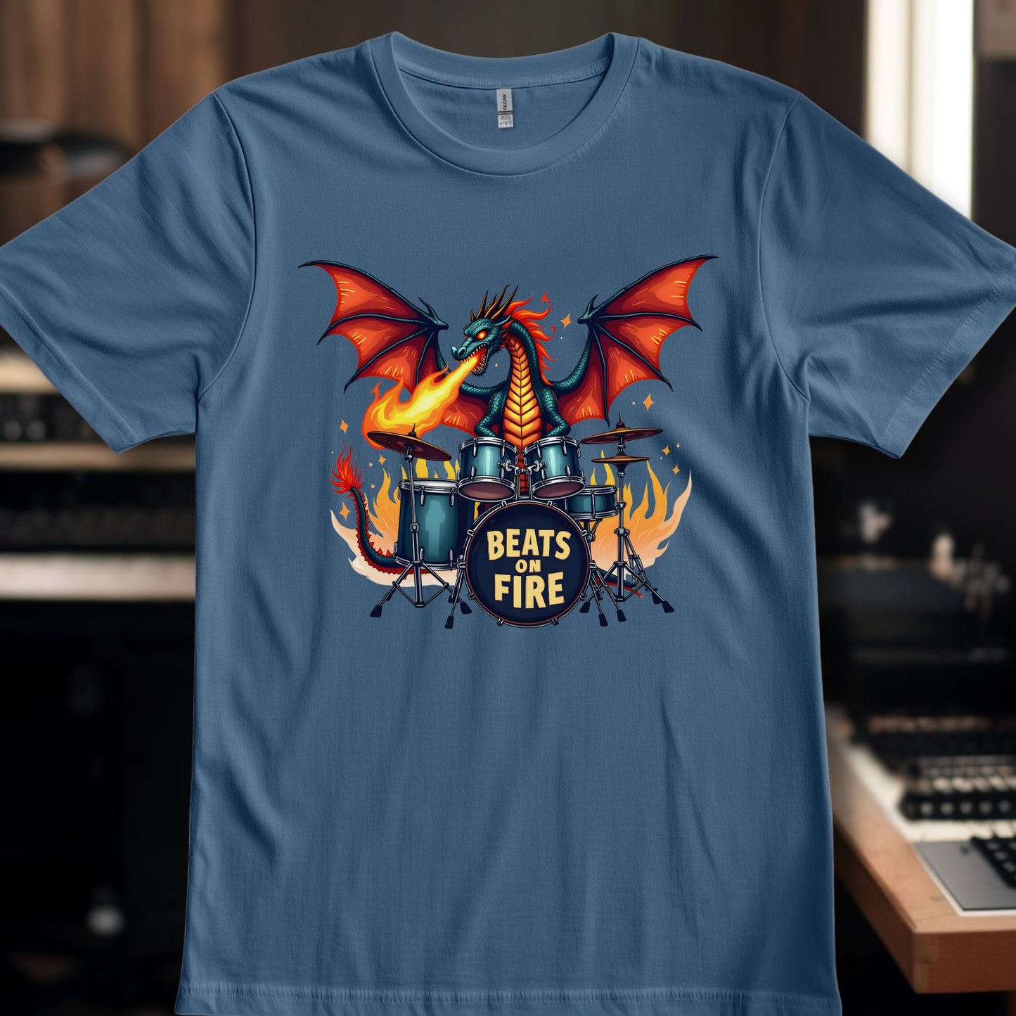 Fire Breathing Drummer