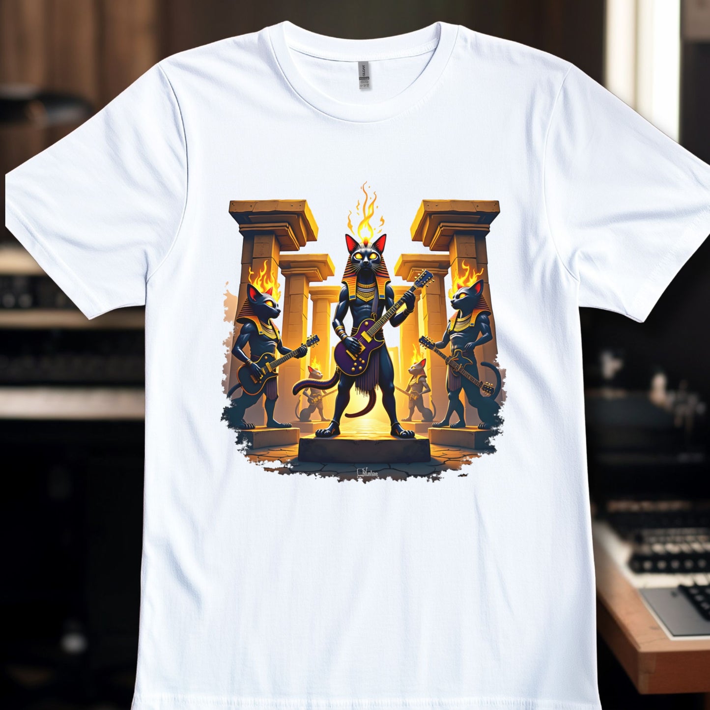 Egyptian Cat Rockstar