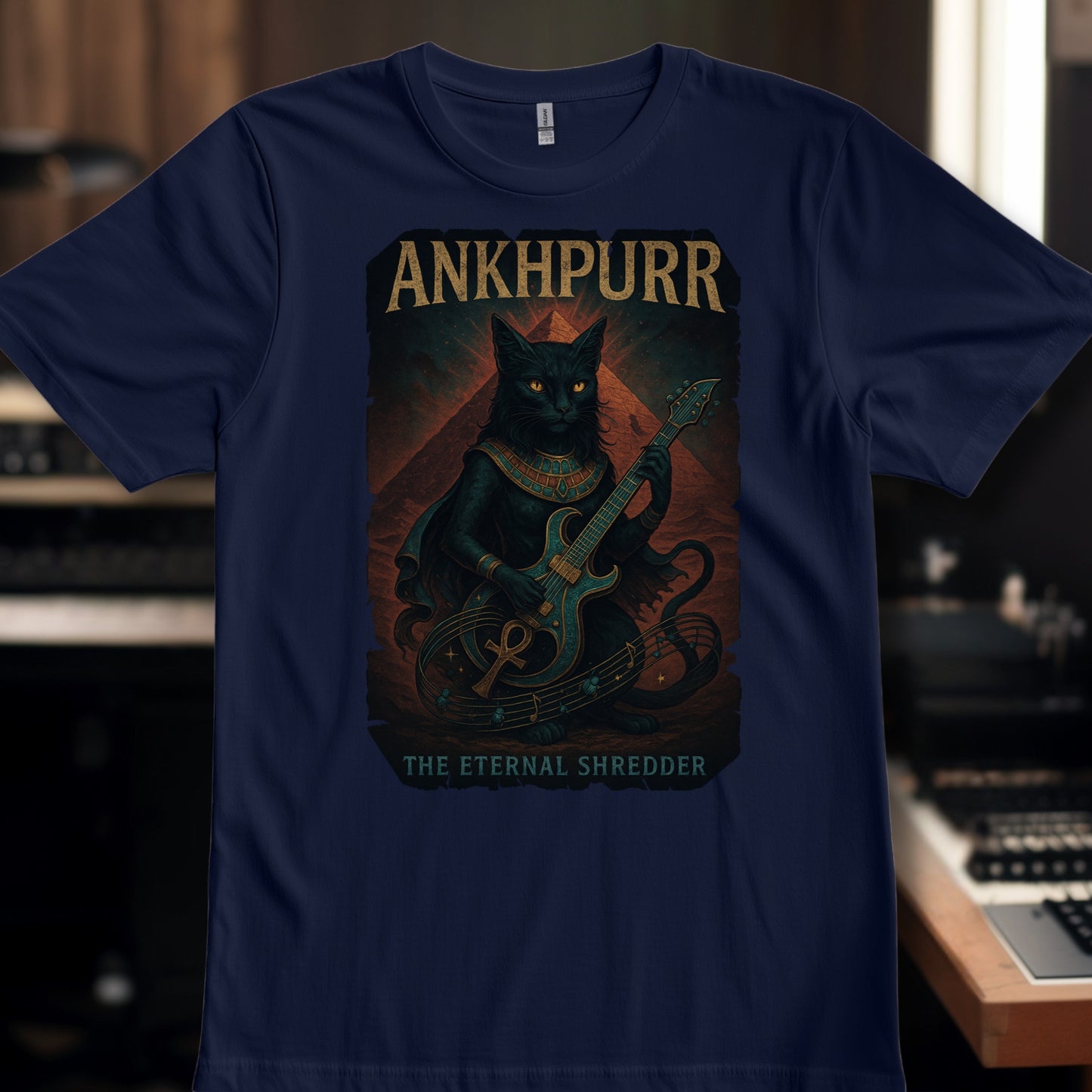 ANKPURR Egyptian Cat Guitarist
