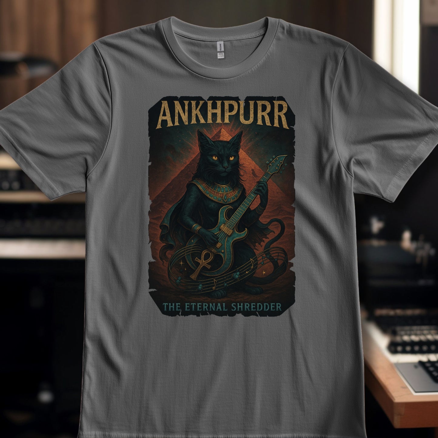 ANKPURR Egyptian Cat Guitarist