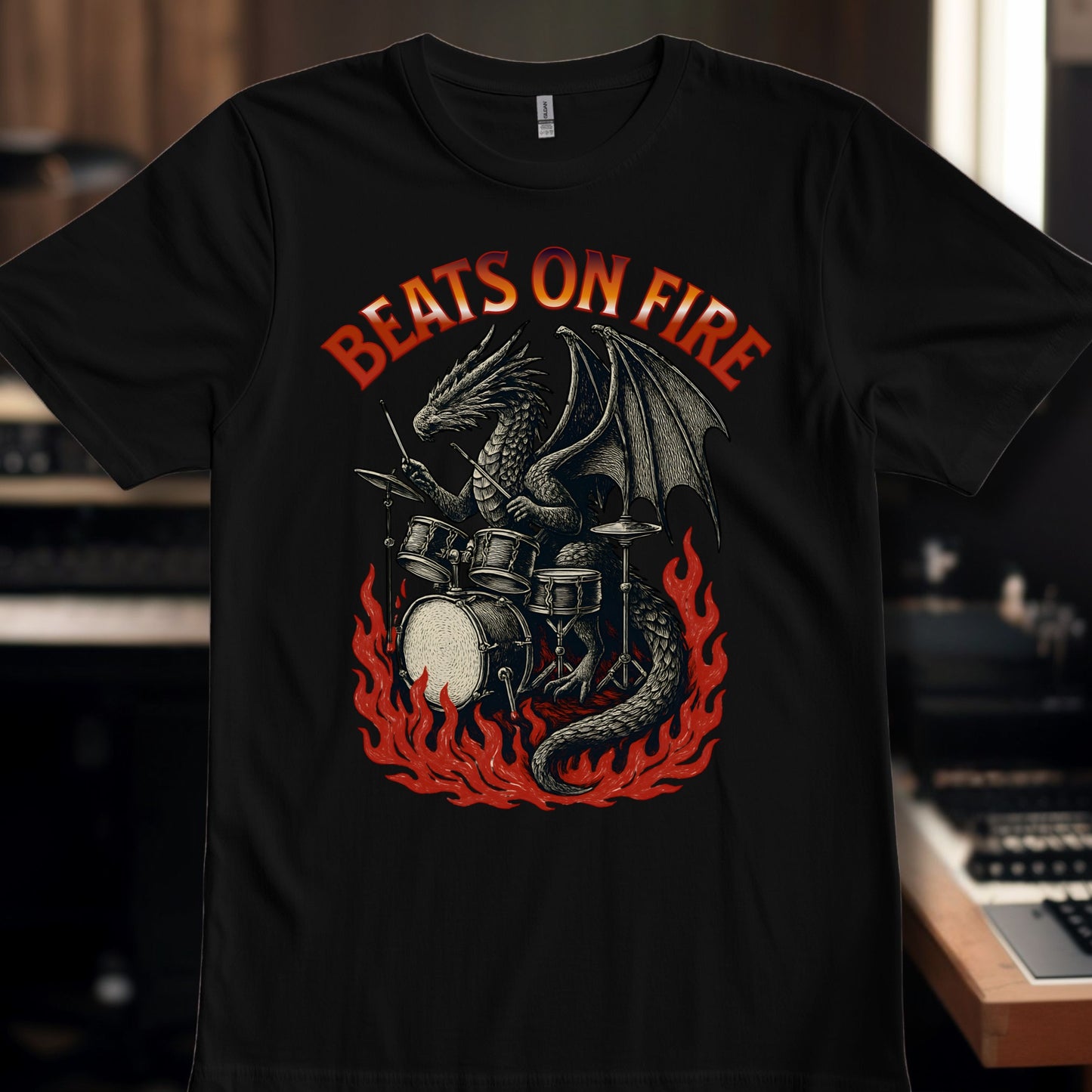 Red Dragon Drummer
