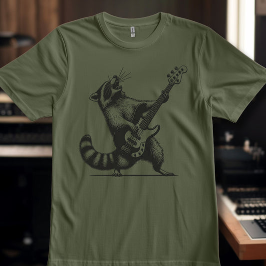 Raccoon Bass Guitar