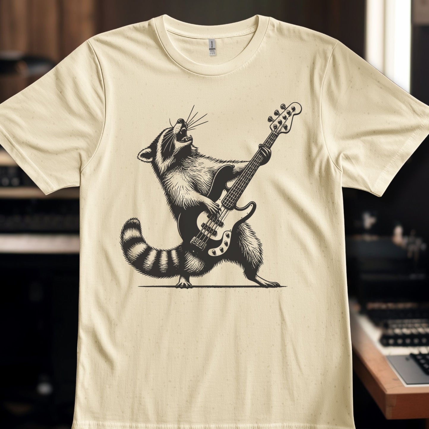 Raccoon Bass Guitar