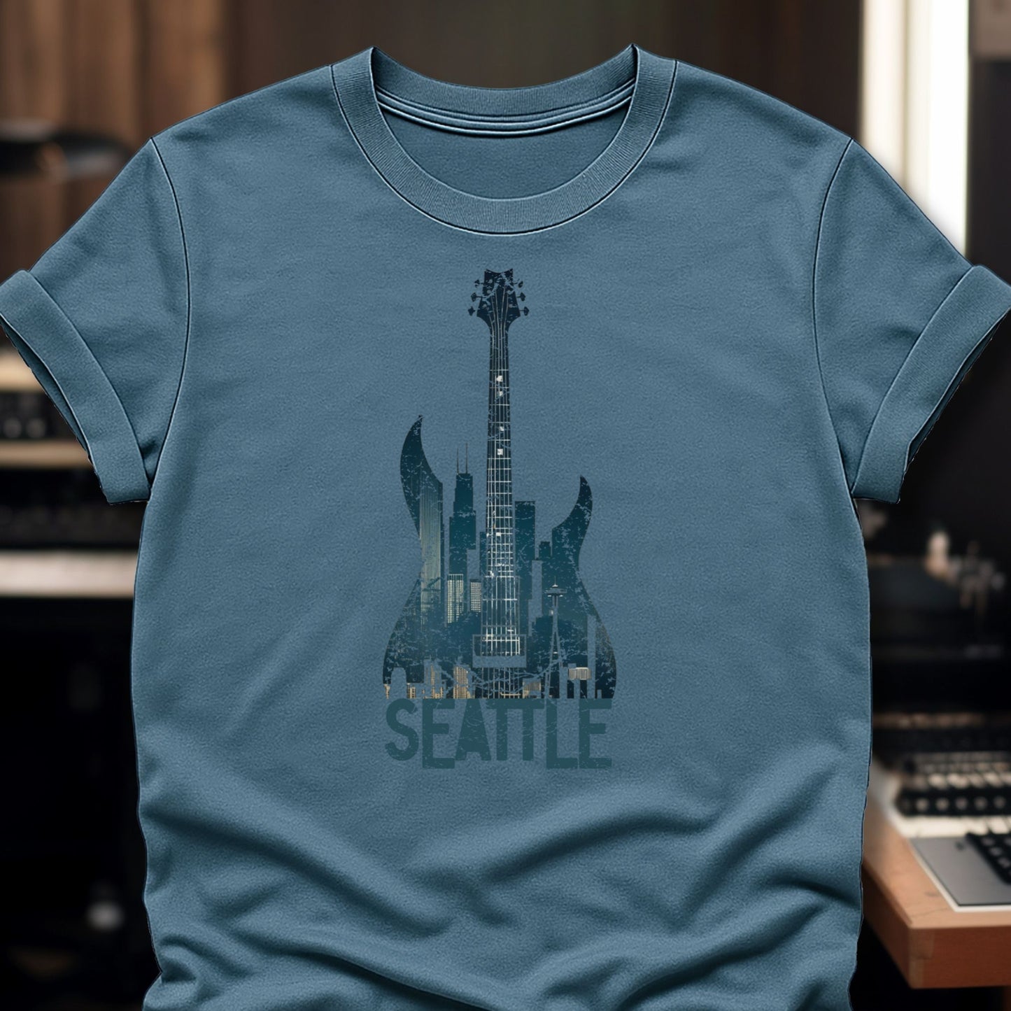 Seattle Guitar Skyline