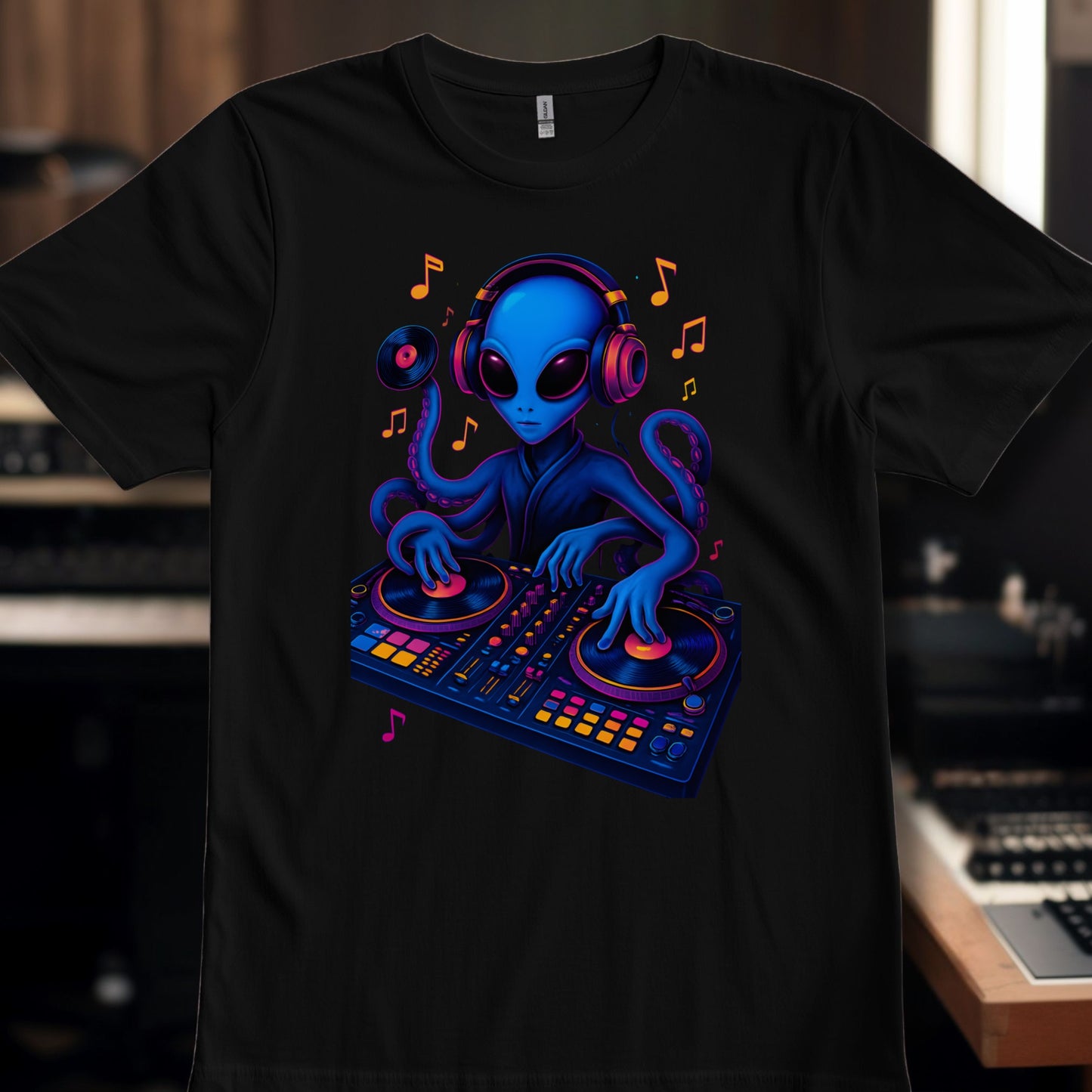 Blue Alien DJ