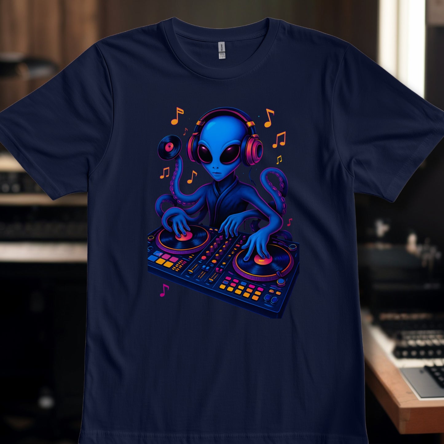 Blue Alien DJ