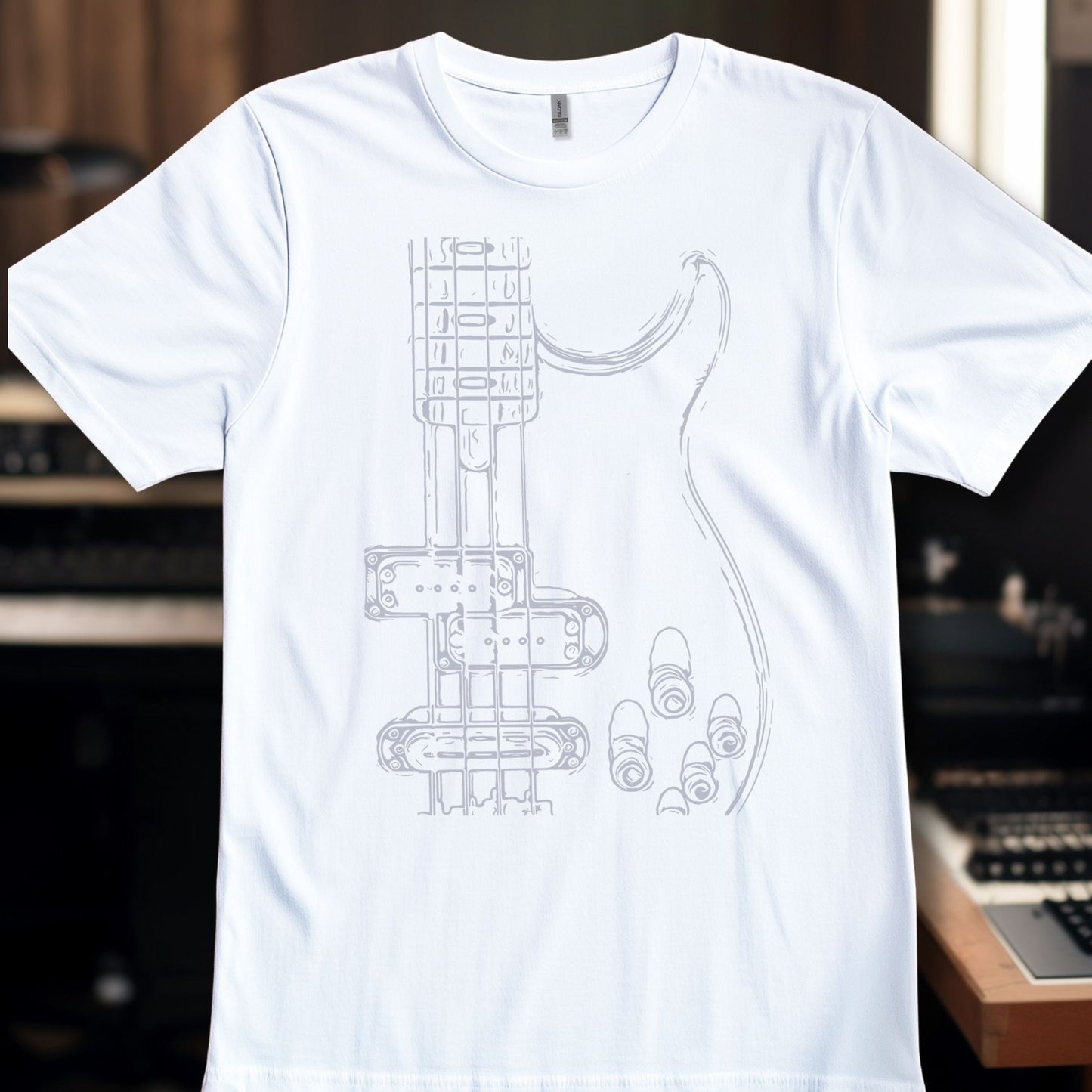 Bass Guitar Outline