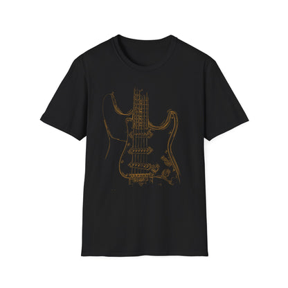 Electric Guitar Outline