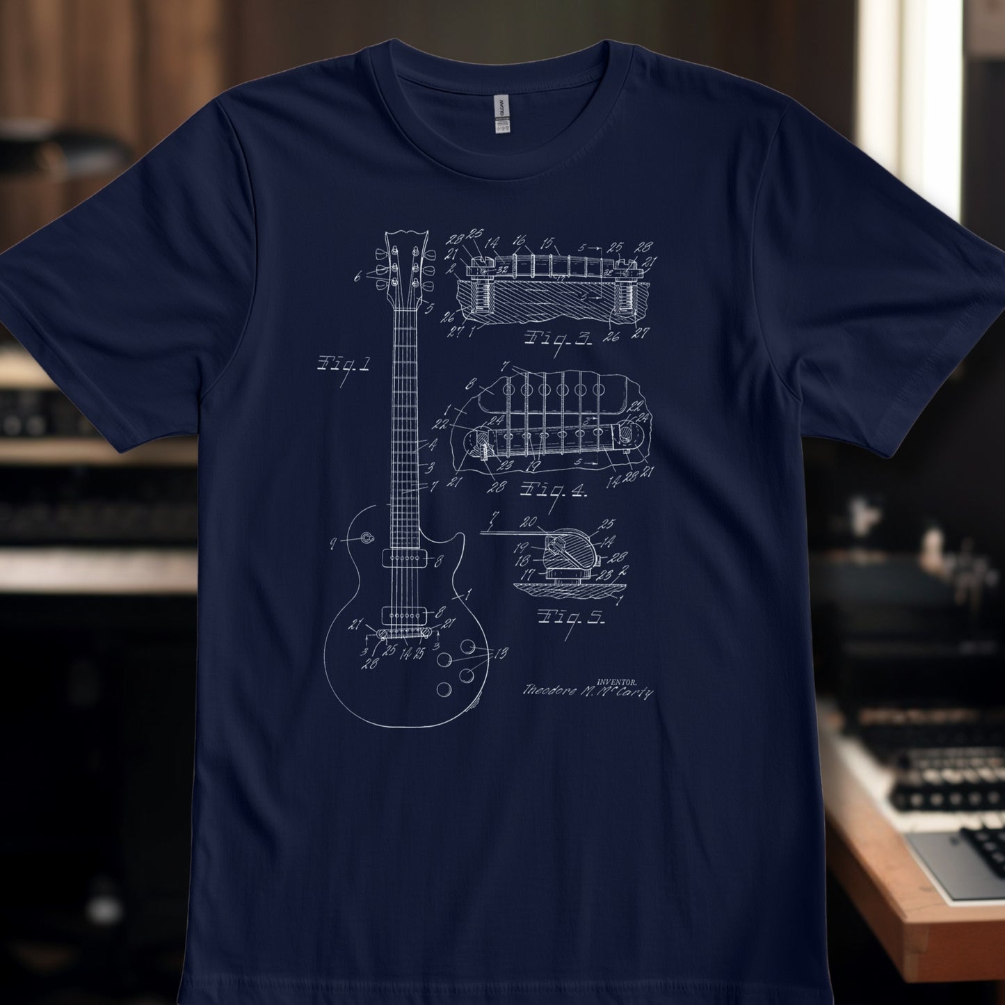 Guitar Patent Gibson 1955