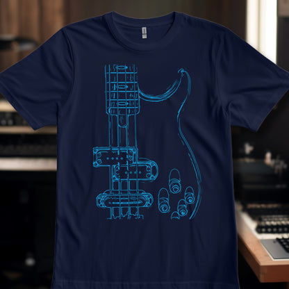 Bass Guitar Outline