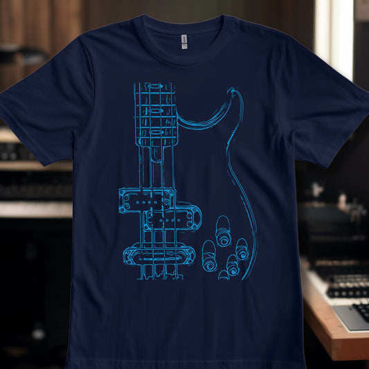 Bass Guitar Outline