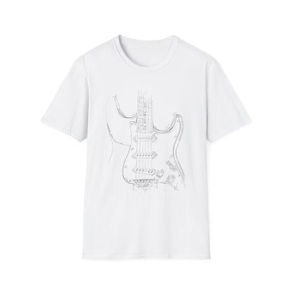 Electric Guitar Outline