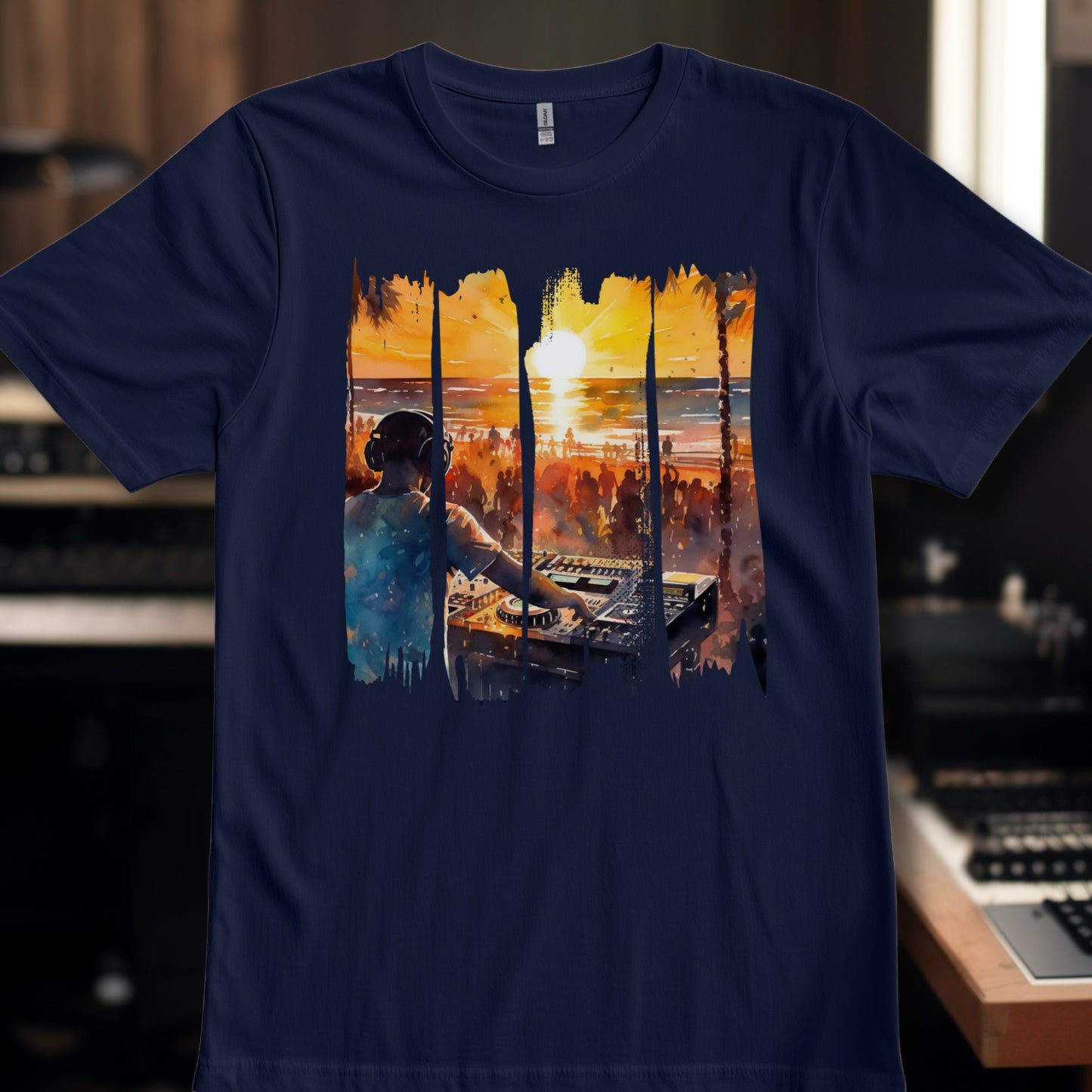DJ on the beach