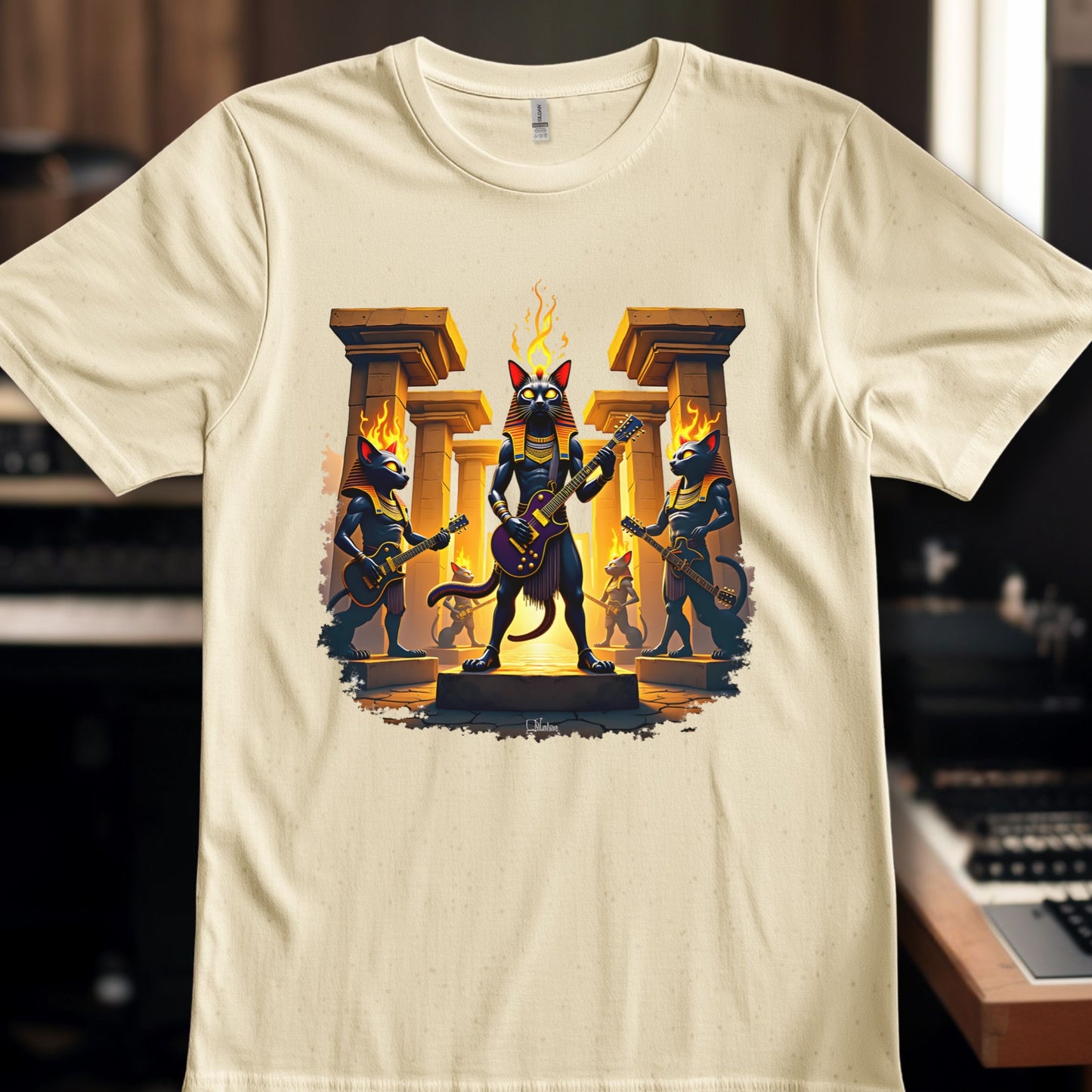 Egyptian Cat Rockstar