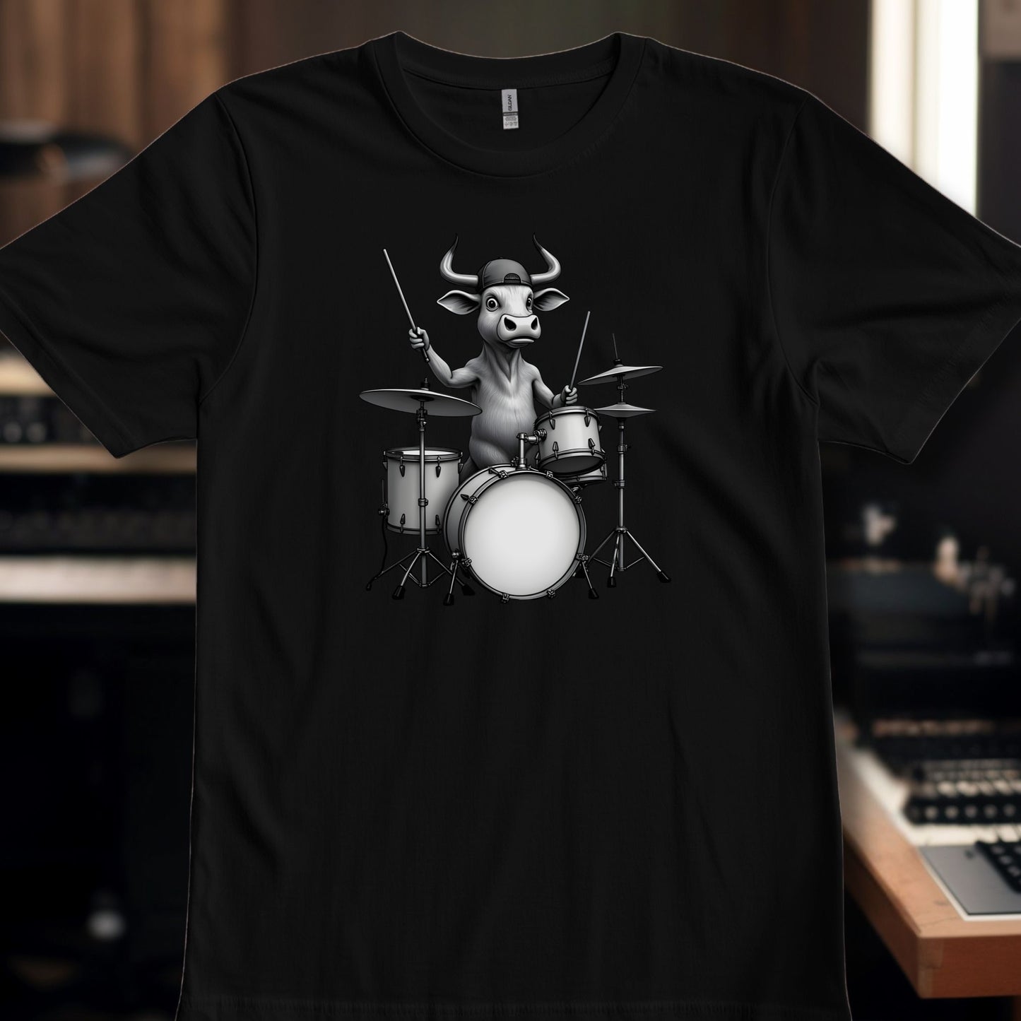 Cow Drummer