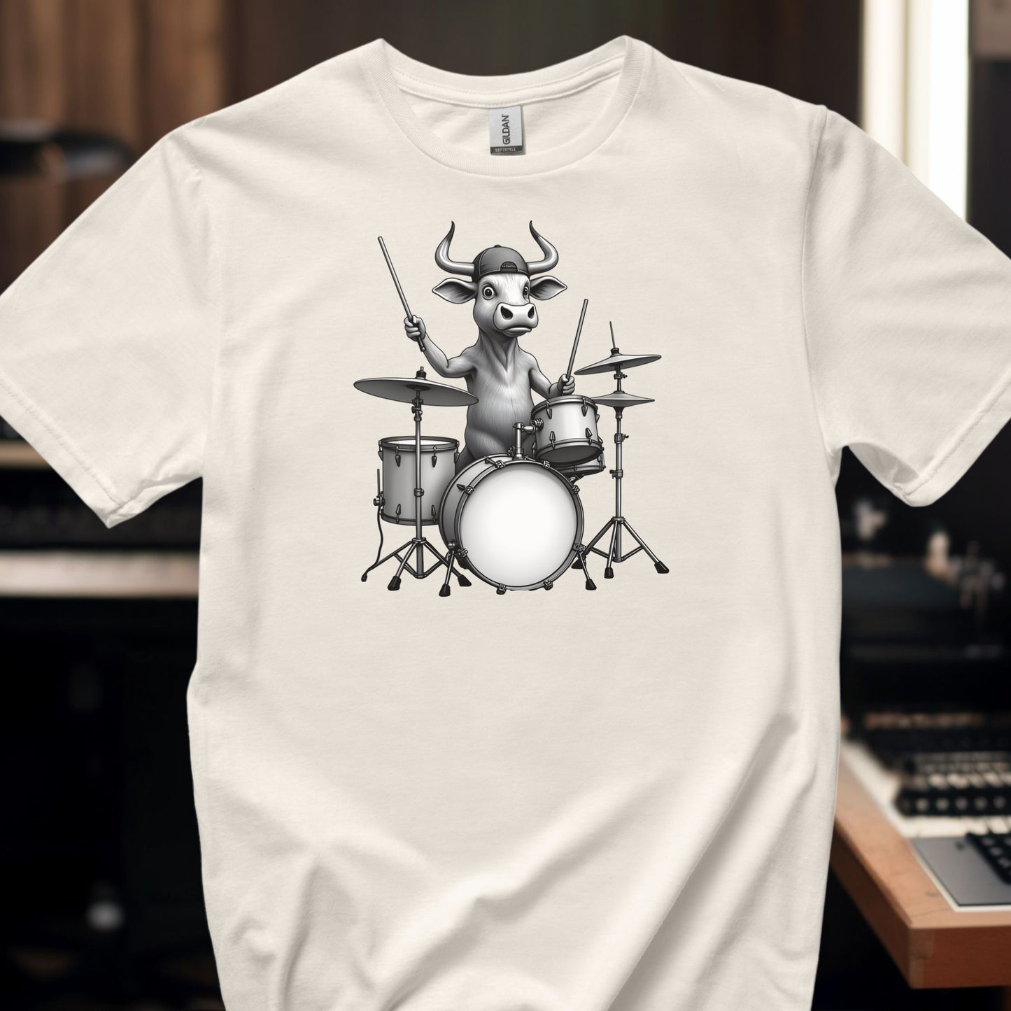 Cow Drummer