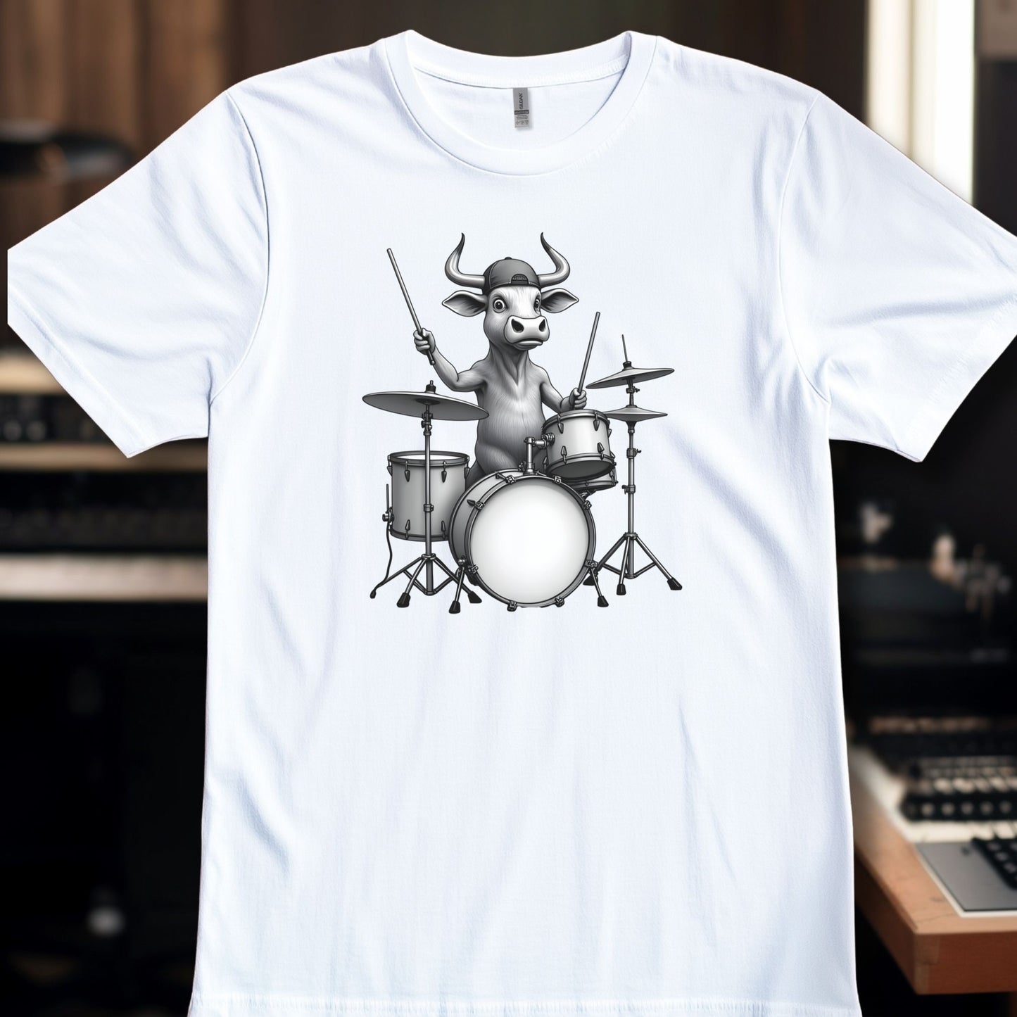 Cow Drummer