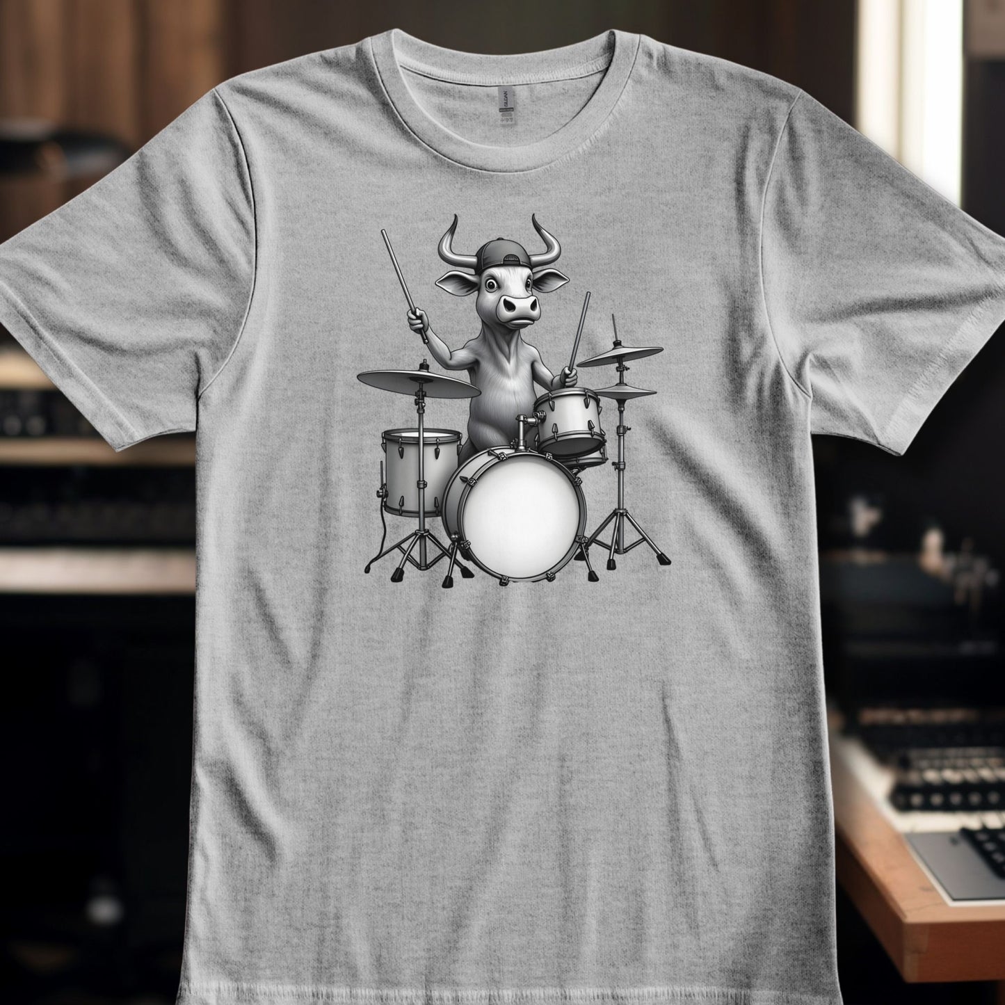 Cow Drummer