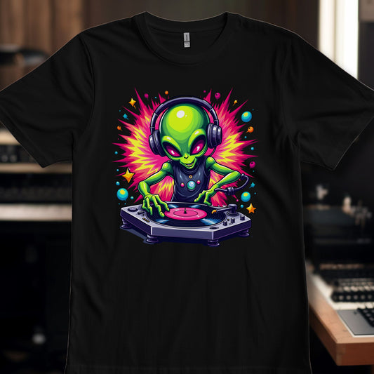 Green Alien DJ