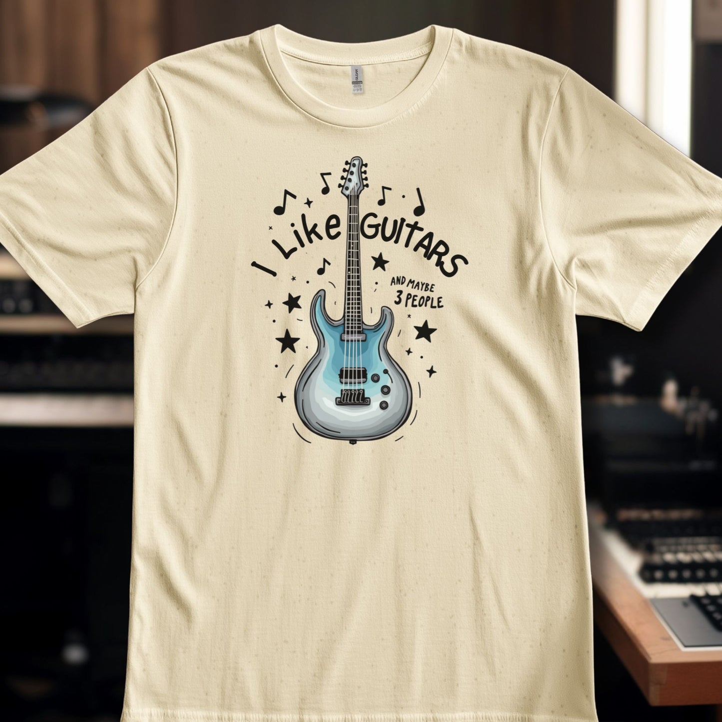 I Like Guitars - Blue