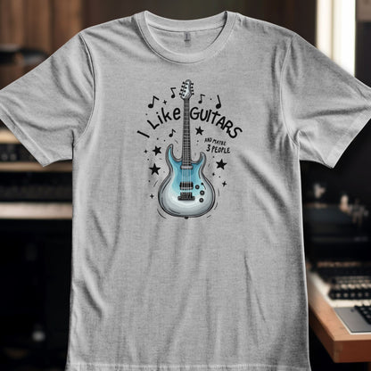 I Like Guitars - Blue