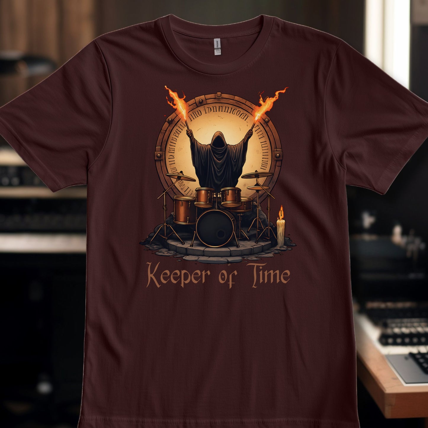 Gold Drummer - Keeper of Time