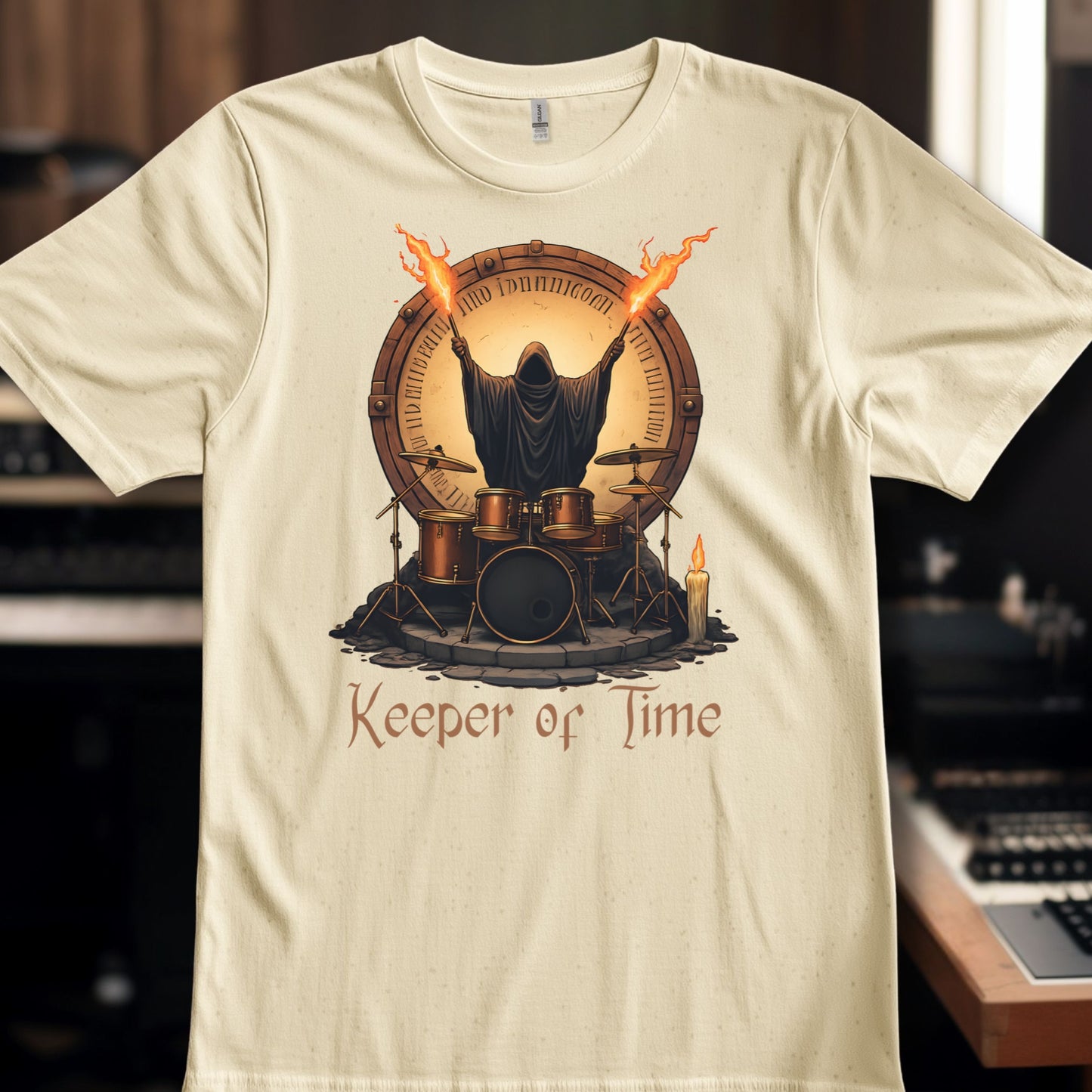 Gold Drummer - Keeper of Time