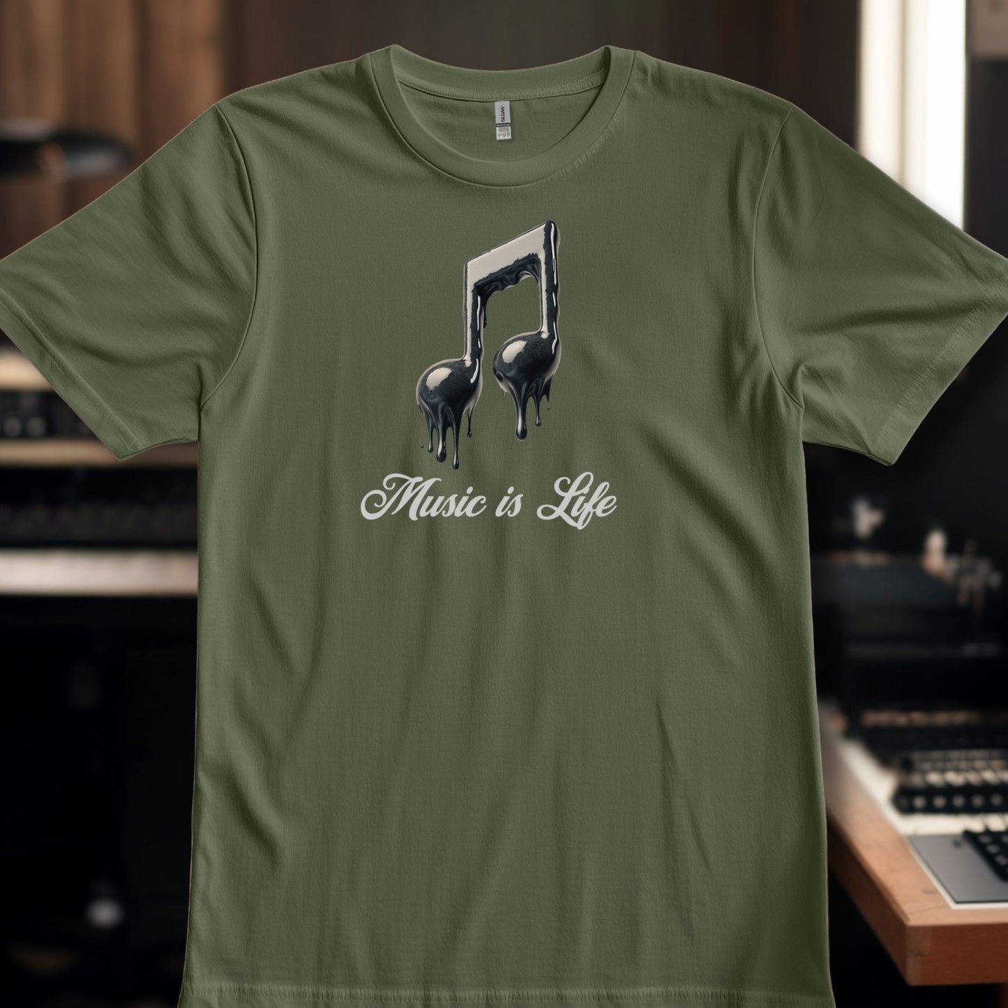 Music is Life with Music Notes