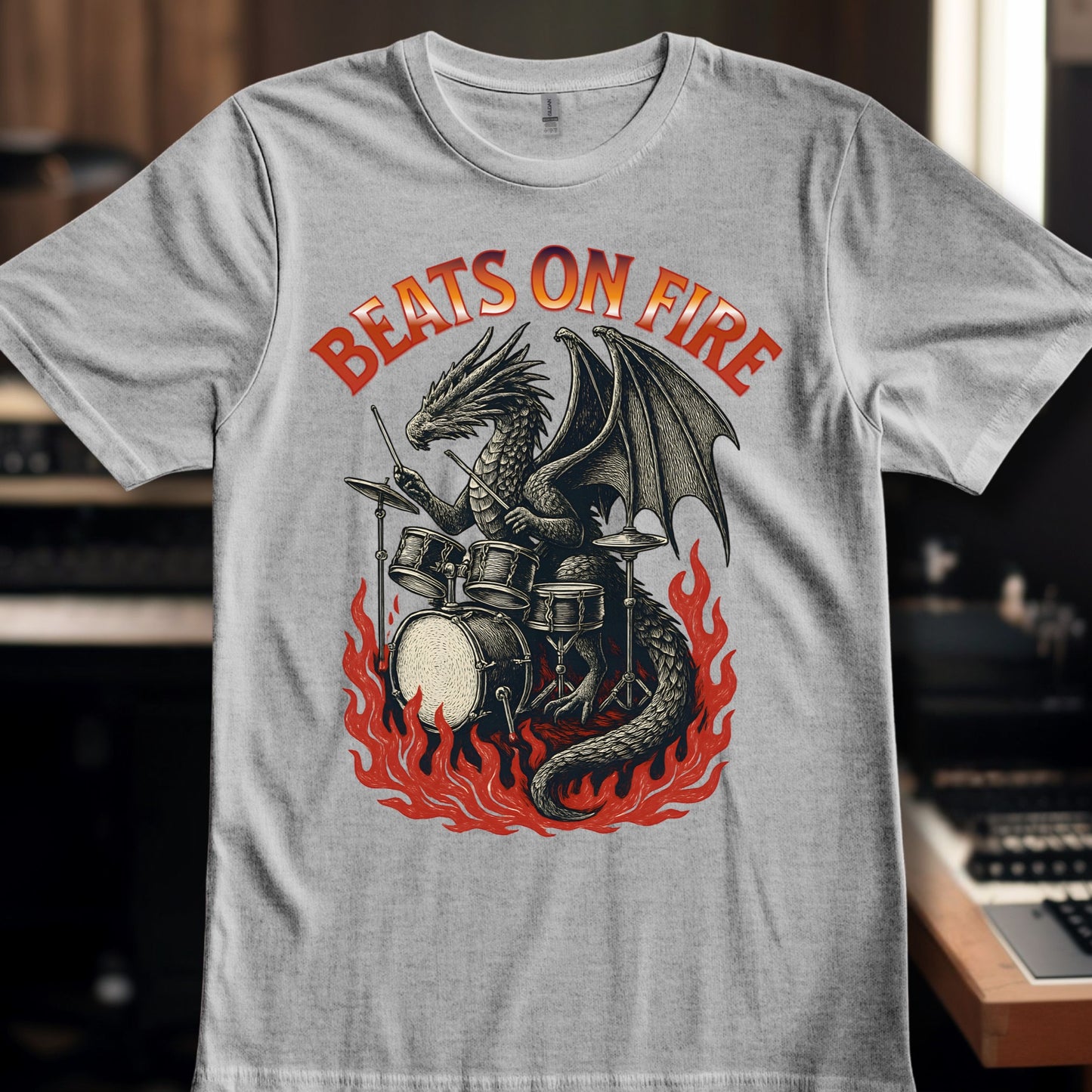 Red Dragon Drummer