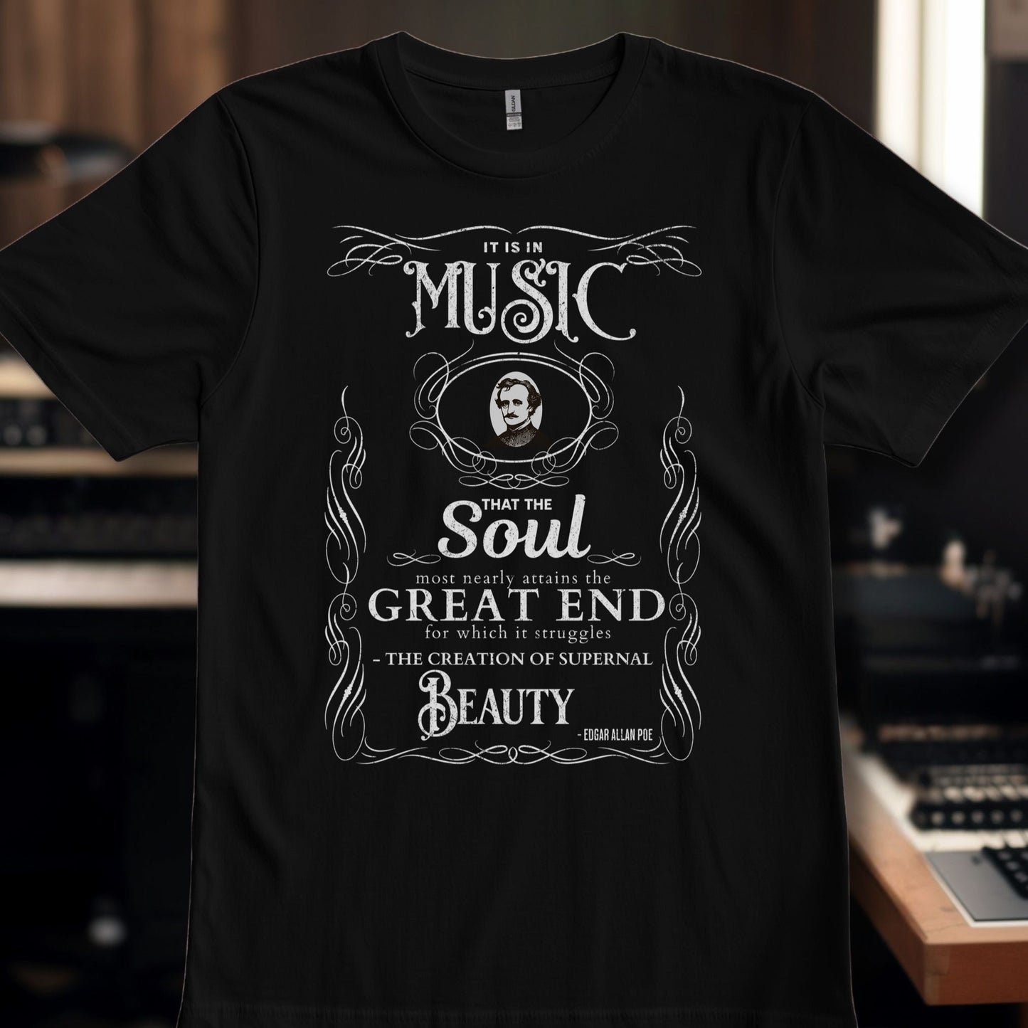 Edgar Allen Poe Music Quote