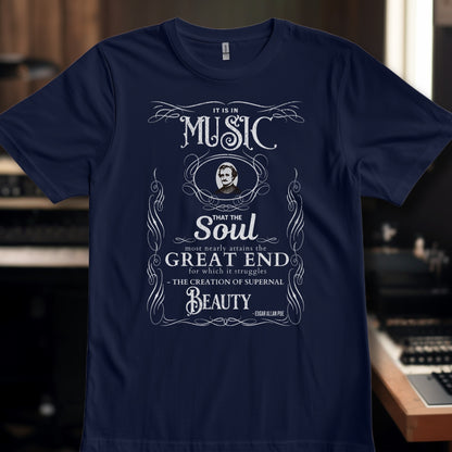 Edgar Allen Poe Music Quote