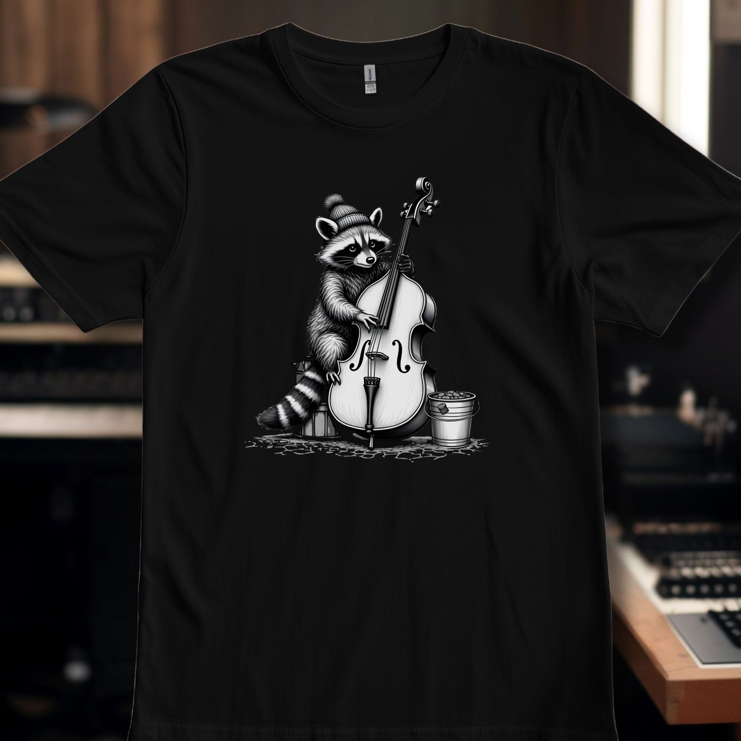 Raccoon Double Bass