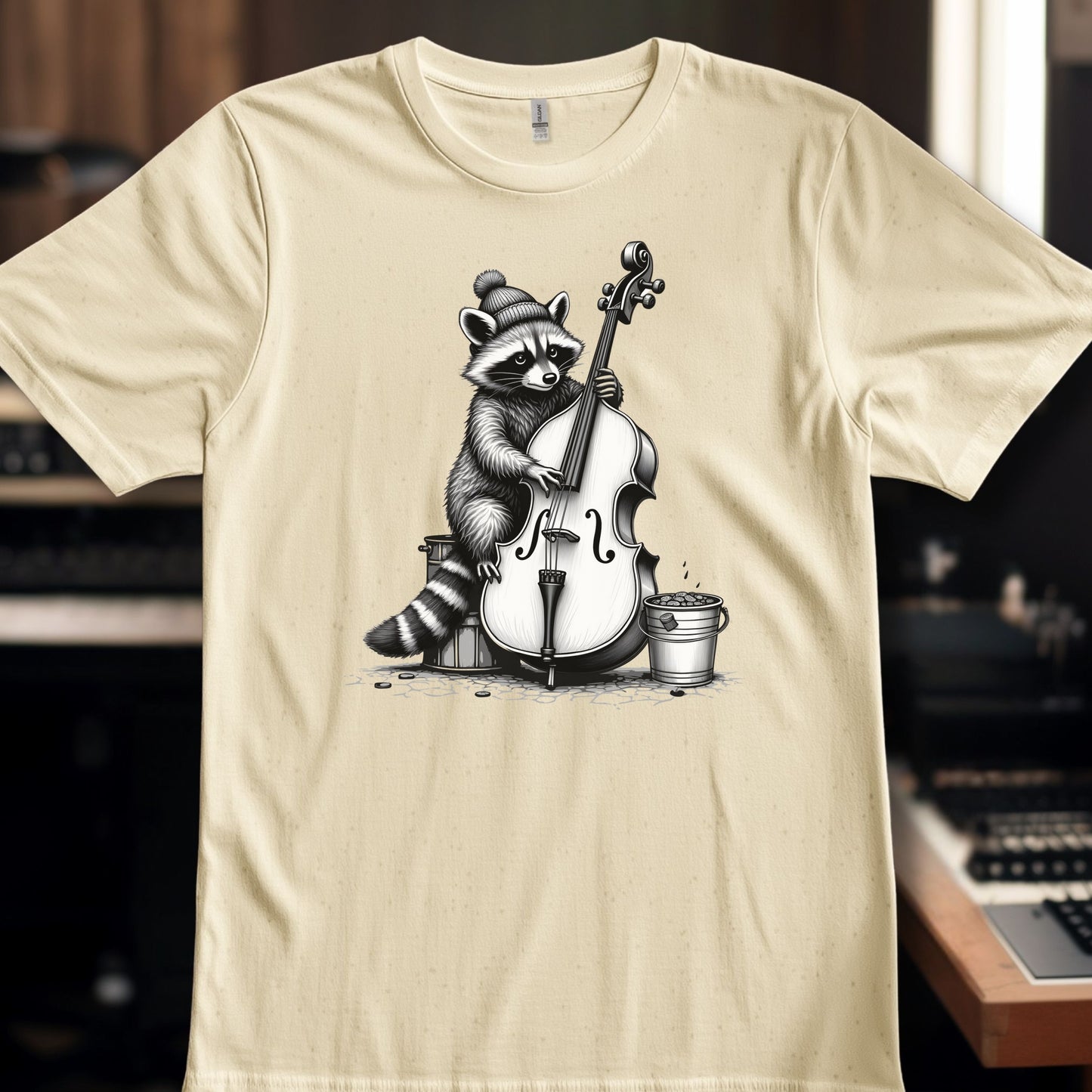 Raccoon Double Bass