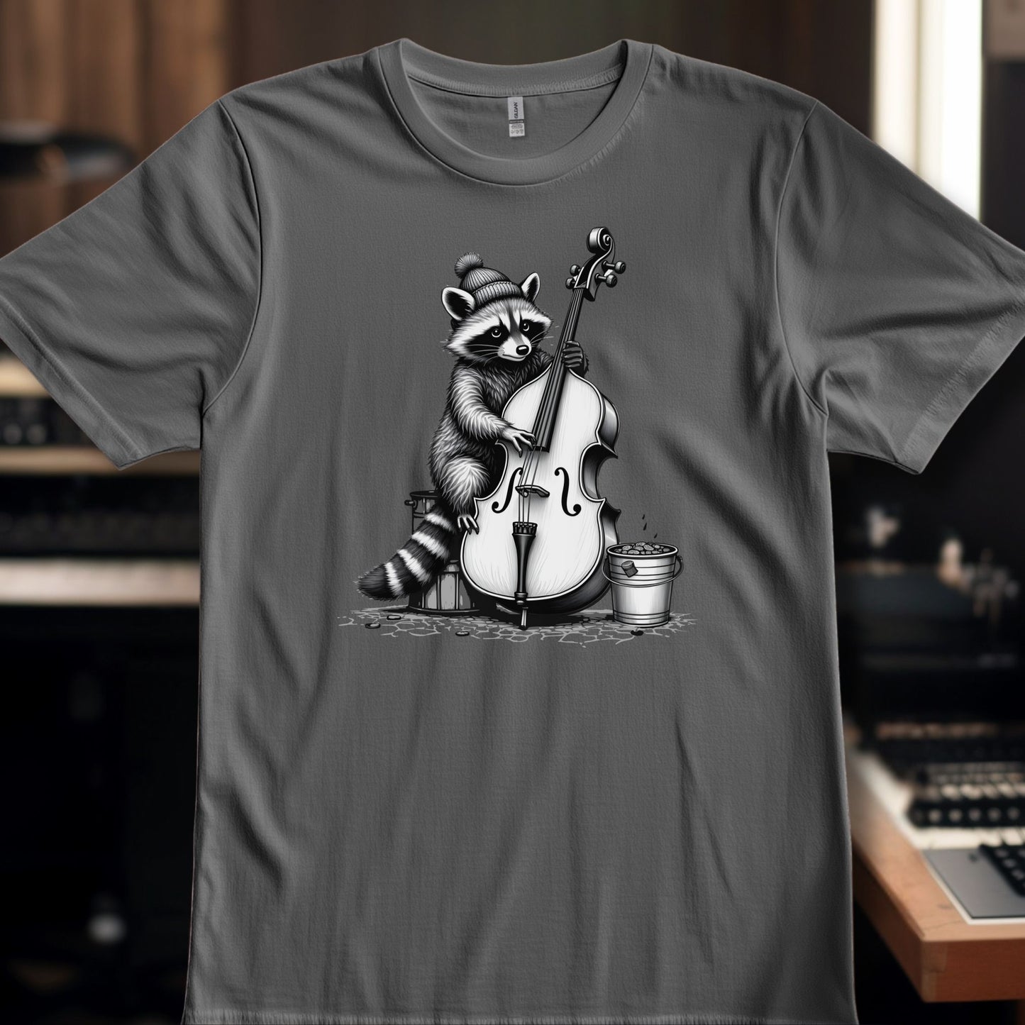 Raccoon Double Bass