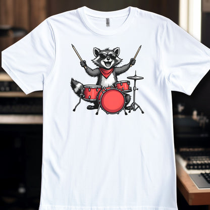 Raccoon Red Drums