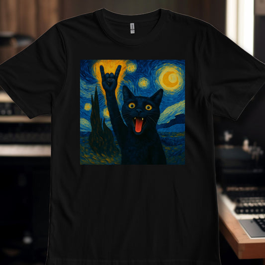Starry Night Cat