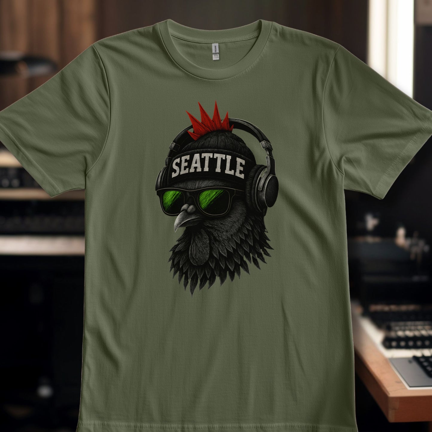 Seattle rooster