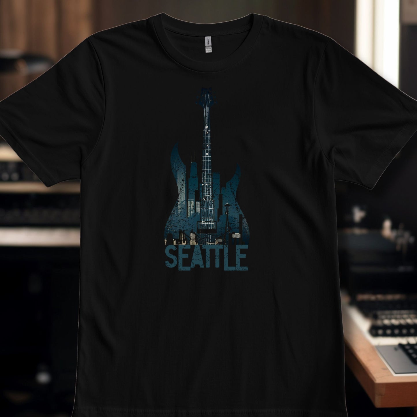 Seattle Guitar Skyline