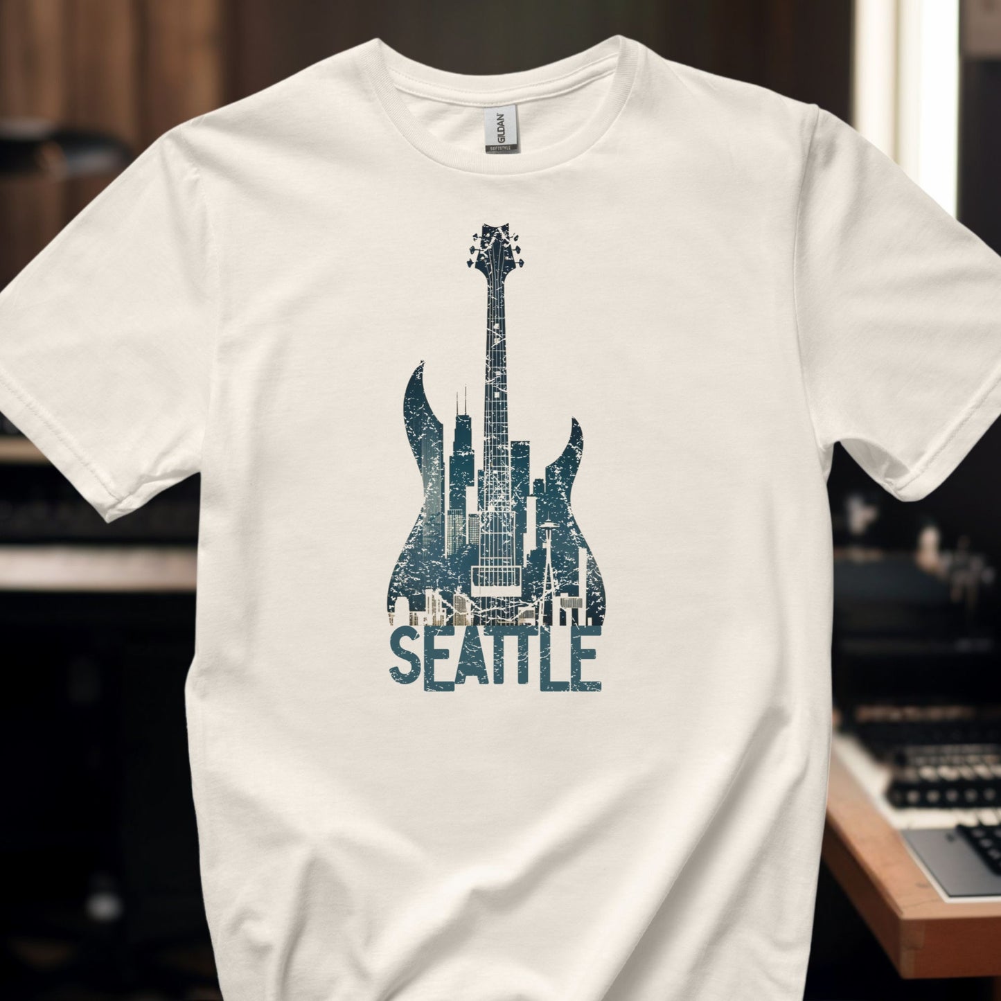 Seattle Guitar Skyline