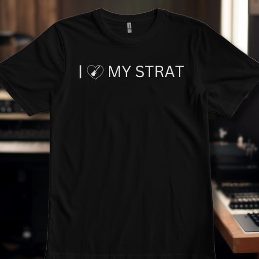 I love my Strat - guitar heart