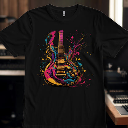Acrylic Art Guitar