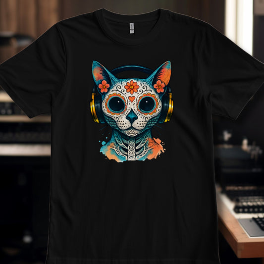 Sugar Skull Cat