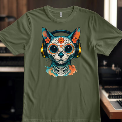 Sugar Skull Cat
