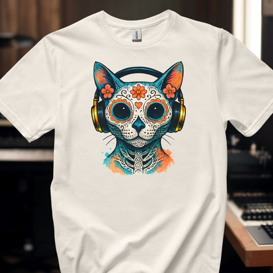Sugar Skull Cat